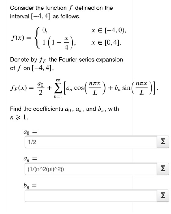 Solved Consider The Function F Defined On The Interval 3