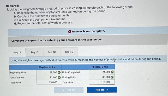 Solved hello, I am having trouble towards the end of this | Chegg.com