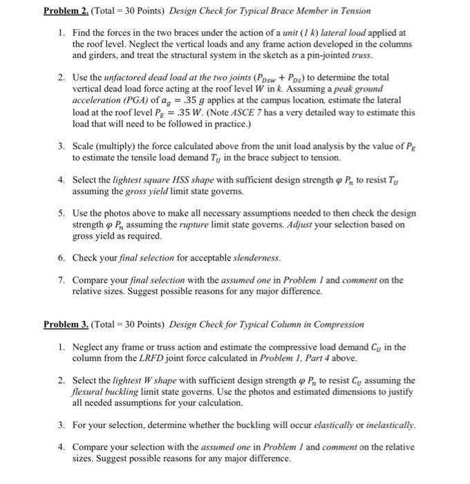 Solved Use LRFD provisions of the 15th edition AISC Manual | Chegg.com