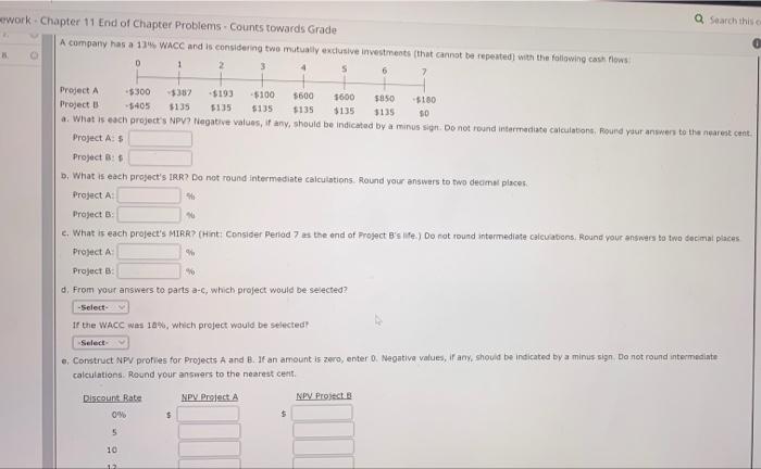 Solved Search this work- Chapter 11 End of Chapter Problems | Chegg.com