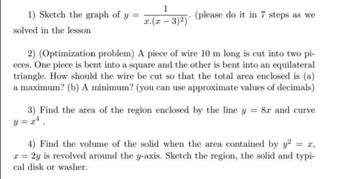 Solved 1 R X 3 2 1 Sketch The Graph Of Y Solved In T Chegg Com