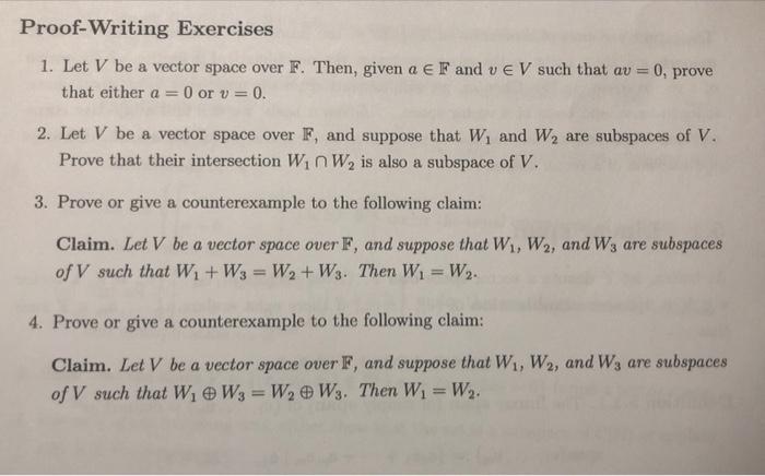 Solved hello, i am stuck in my linear algebra course.i am | Chegg.com