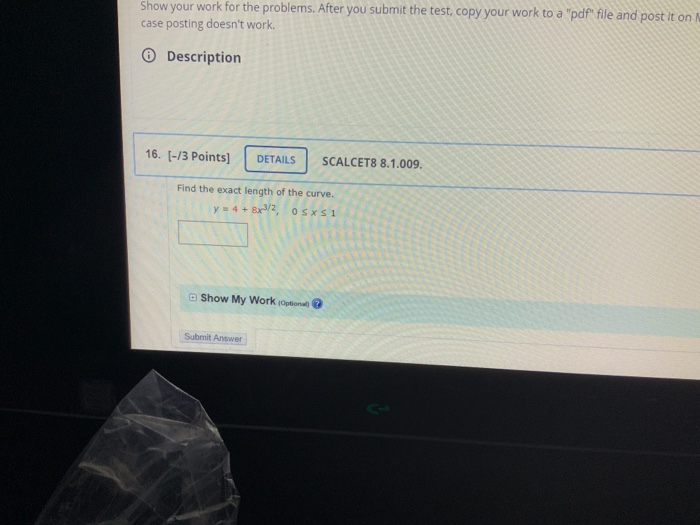 Solved Show your work for the problems. After you submit the | Chegg.com