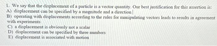 Solved 5. If ∣A+B∣=A+B And Neither A Nor B Vanish, Then: A) | Chegg.com