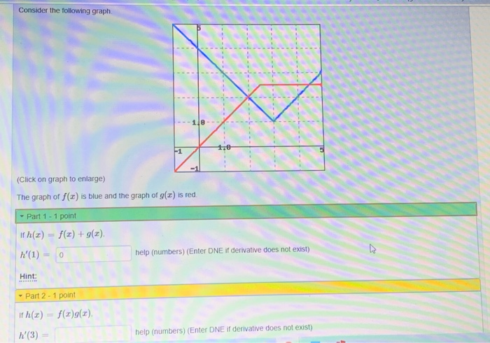 Solved Consider The Following Graph 1 0 1 Click On Graph Chegg Solved Consider The Following Graph 1 0 1 Click On Graph Chegg