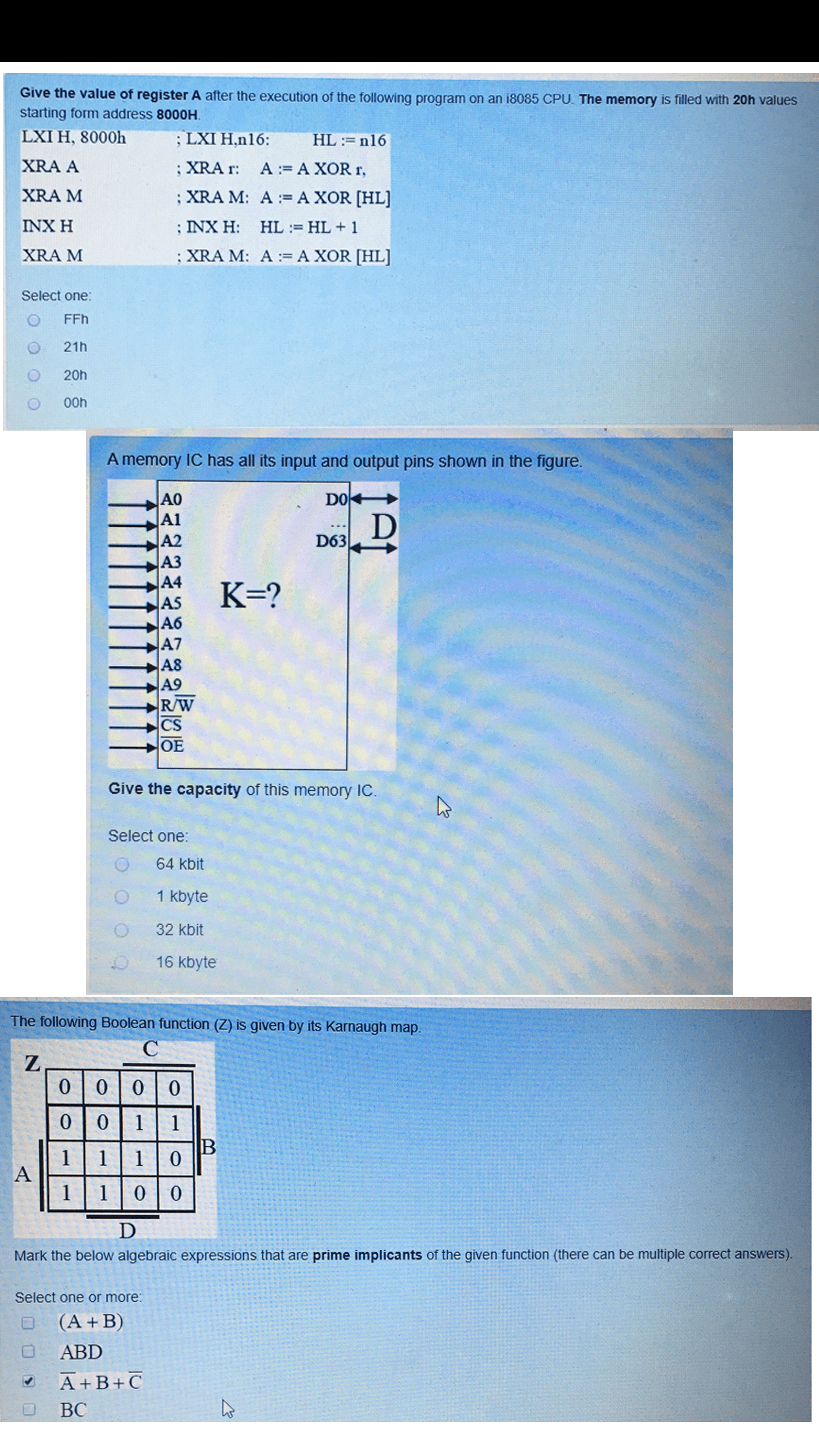 Solved solve and explain each question in the picture | Chegg.com