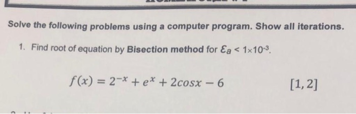 Old Computer Solver Algebra Problem Solved Solve the following problems using a computer | Chegg.com