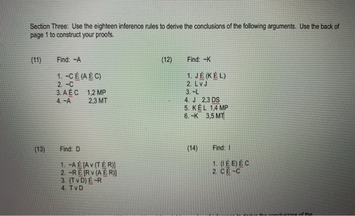 Only 13 14 These Are The Instructions For The Chegg Com