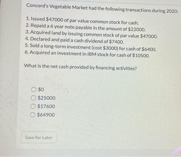 solved-concord-s-vegetable-market-had-the-following-chegg