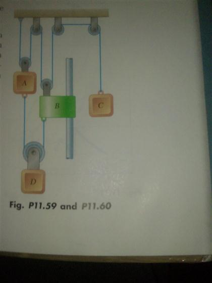 Solved The system shown starts from rest, and the length of | Chegg.com