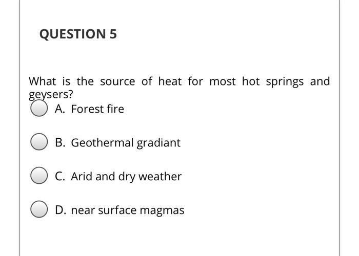 Solved QUESTION 2 An aquifer is a A. Sedimentary rock that | Chegg.com