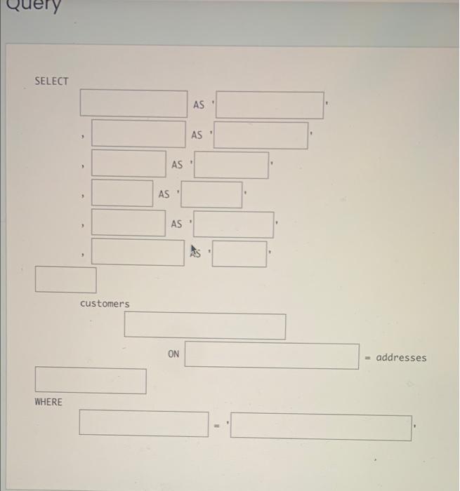 Solved Problem Write a SQL query that satisfies the | Chegg.com
