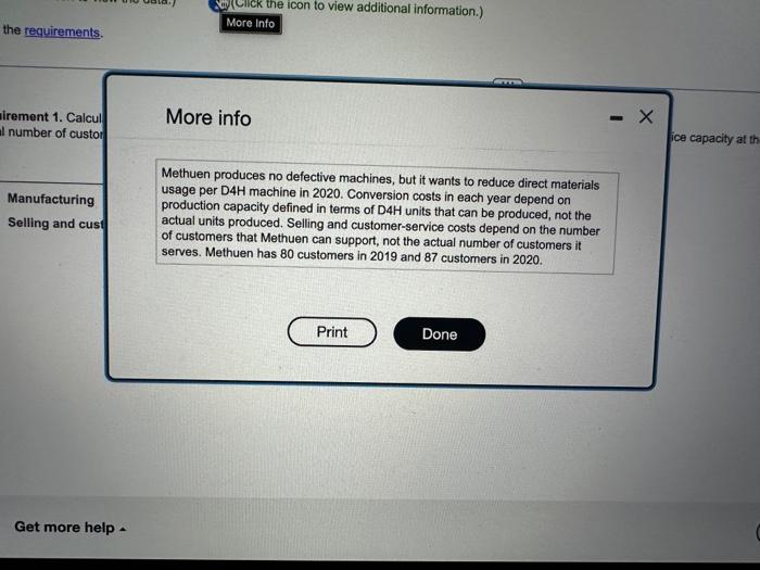 Solved Methuen Corporation makes a specialpurpose machine,