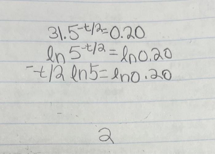 Solved 31, i attempted to solve this equation but i am | Chegg.com