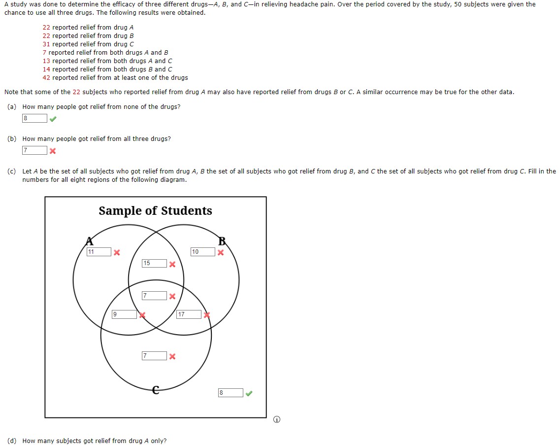 Solved A study was done to determine the efficacy of three | Chegg.com