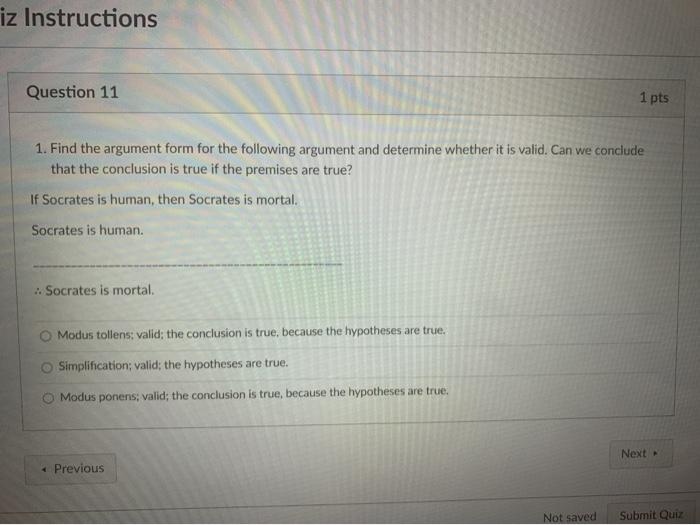 Solved iz Instructions Question 11 1 pts 1. Find the | Chegg.com