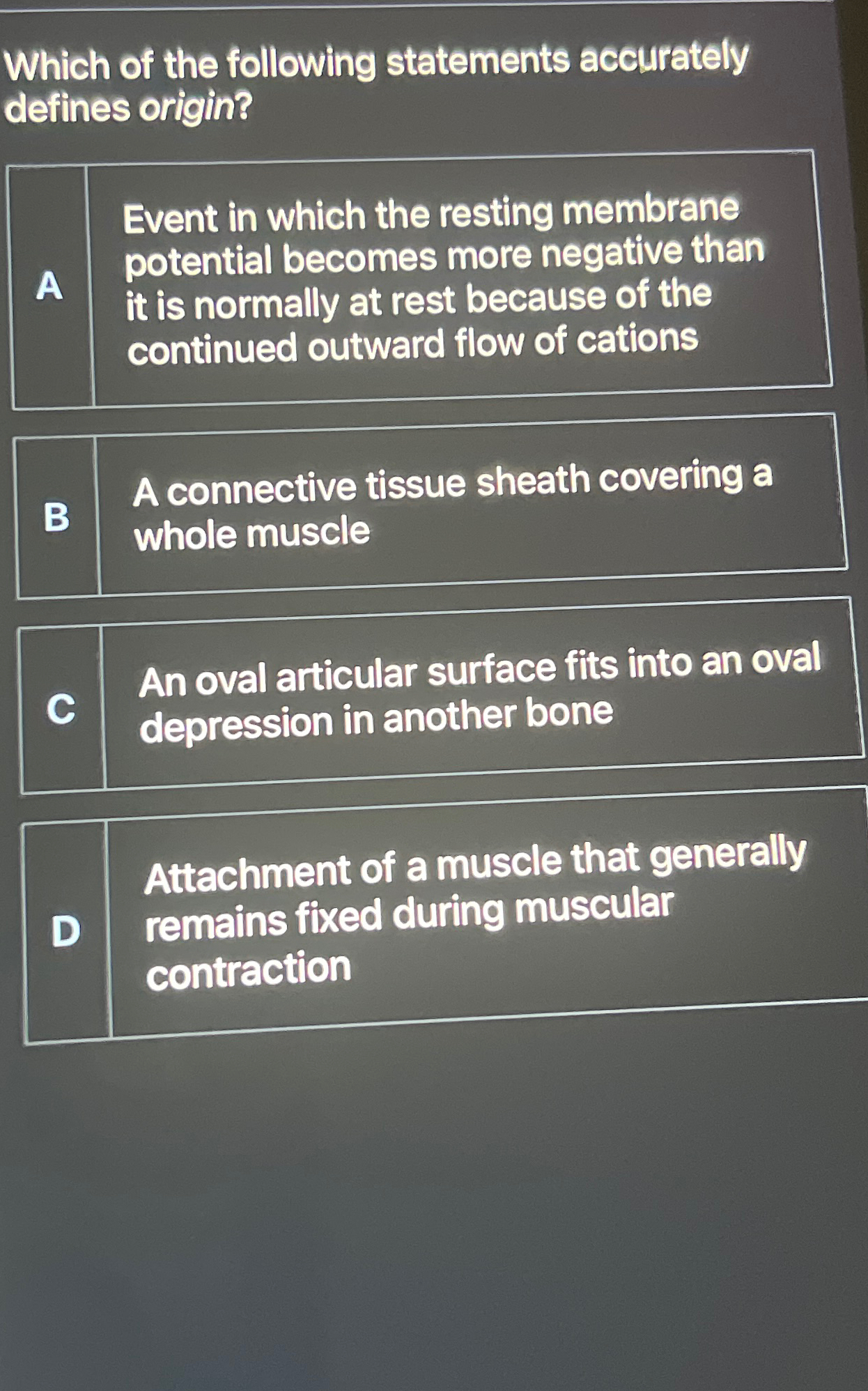 Solved Which of the following statements accurately defines | Chegg.com