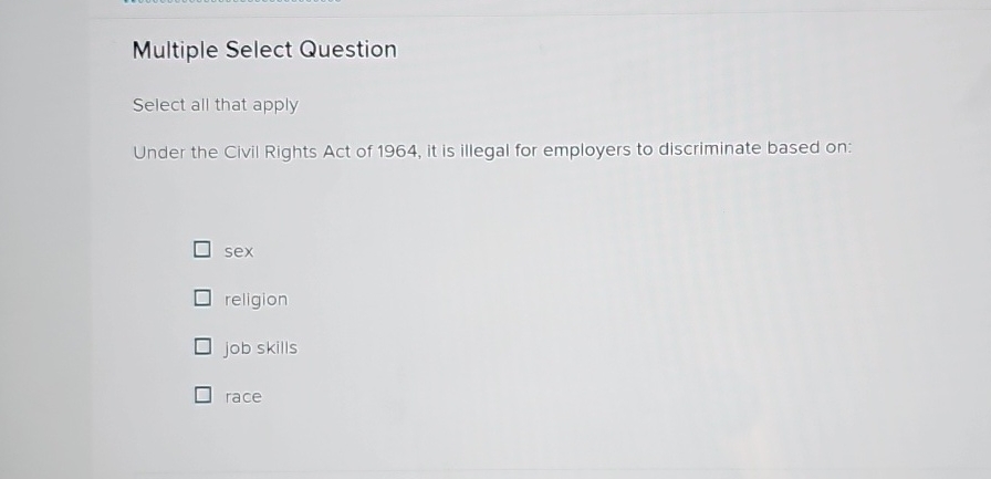 Solved Multiple Select QuestionSelect all that applyUnder | Chegg.com