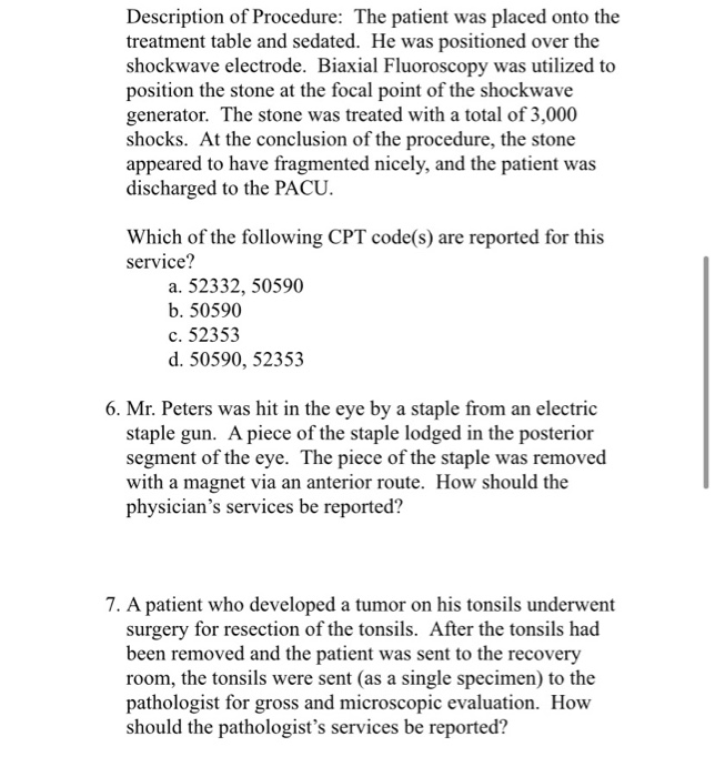 5 Operative Report Preoperative Diagnosis A 5mm Chegg Com