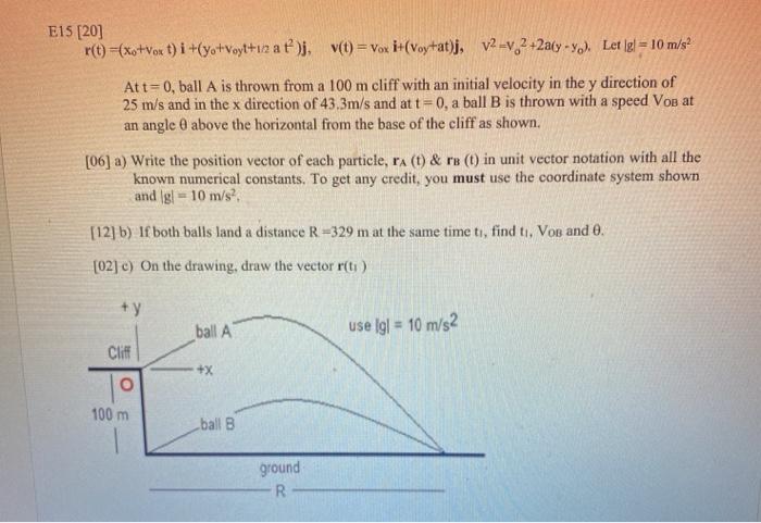 Solved E15 R T Xo Vox T I Yo Voyt Uz At J V Chegg Com