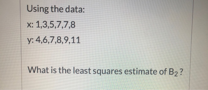 Solved We have defined the simple linear regression model to | Chegg.com