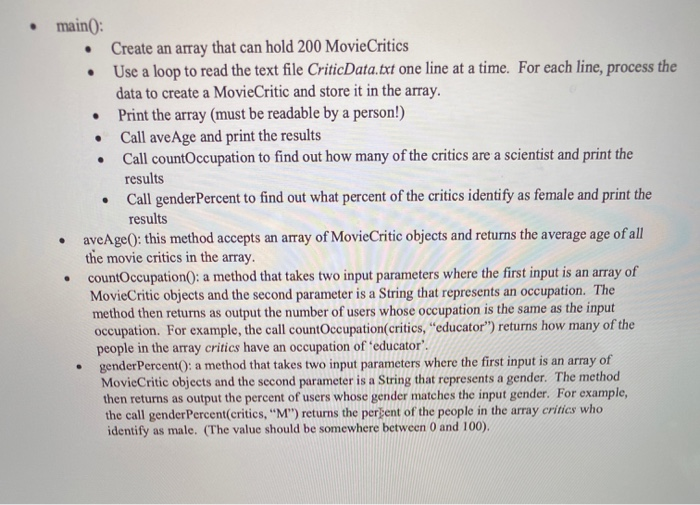 Solved Problem Description: In this assignment, you will be | Chegg.com