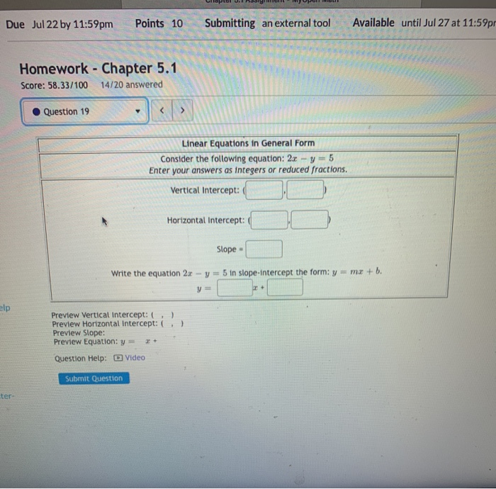 Solved Due Jul 22 by 11:59pm Points 10 Submitting an | Chegg.com