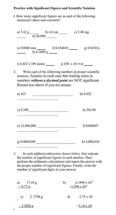 Significant figures questions and answers pdf picture