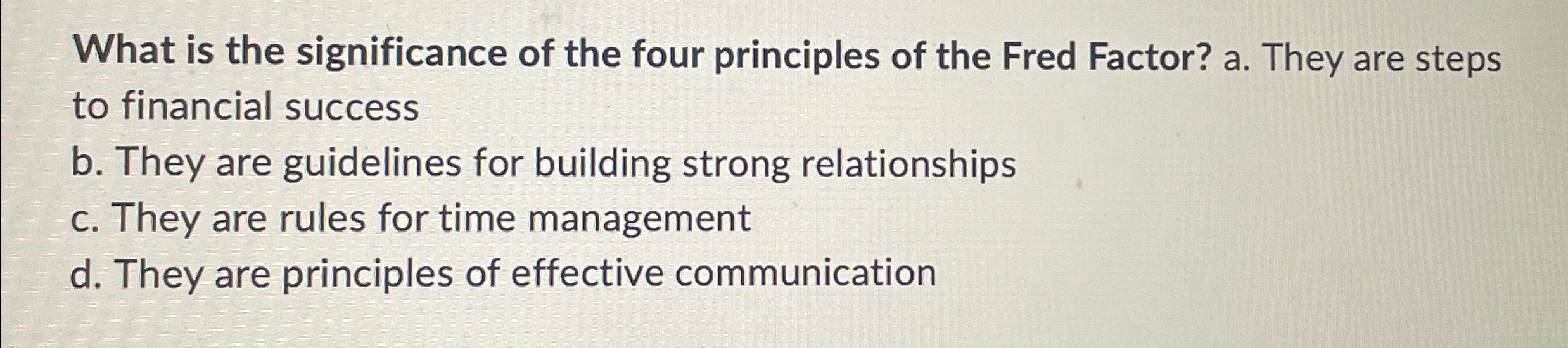 Solved What is the significance of the four principles of | Chegg.com