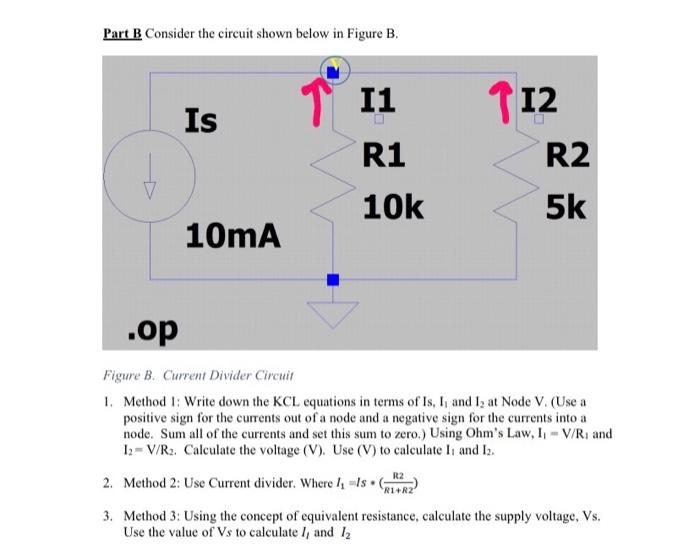 Solved Part B Consider The Circuit Shown Below In Figure B. | Chegg.com