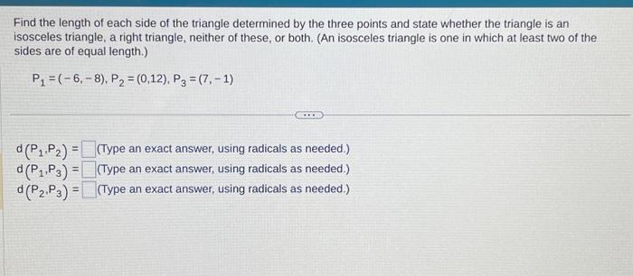 how to find side length of triangle with all three angles