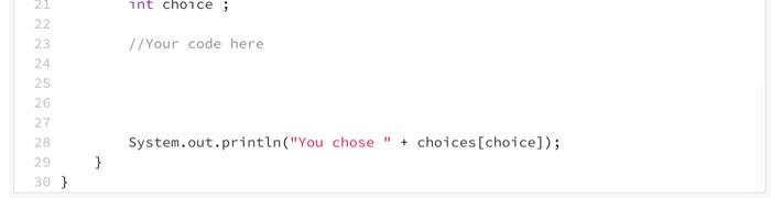 Solved Prompt for a choice palic static wid atingtriacti we) | Chegg.com