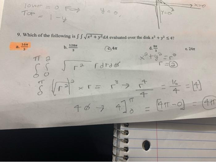 Solved could someone walk me through this polar double | Chegg.com