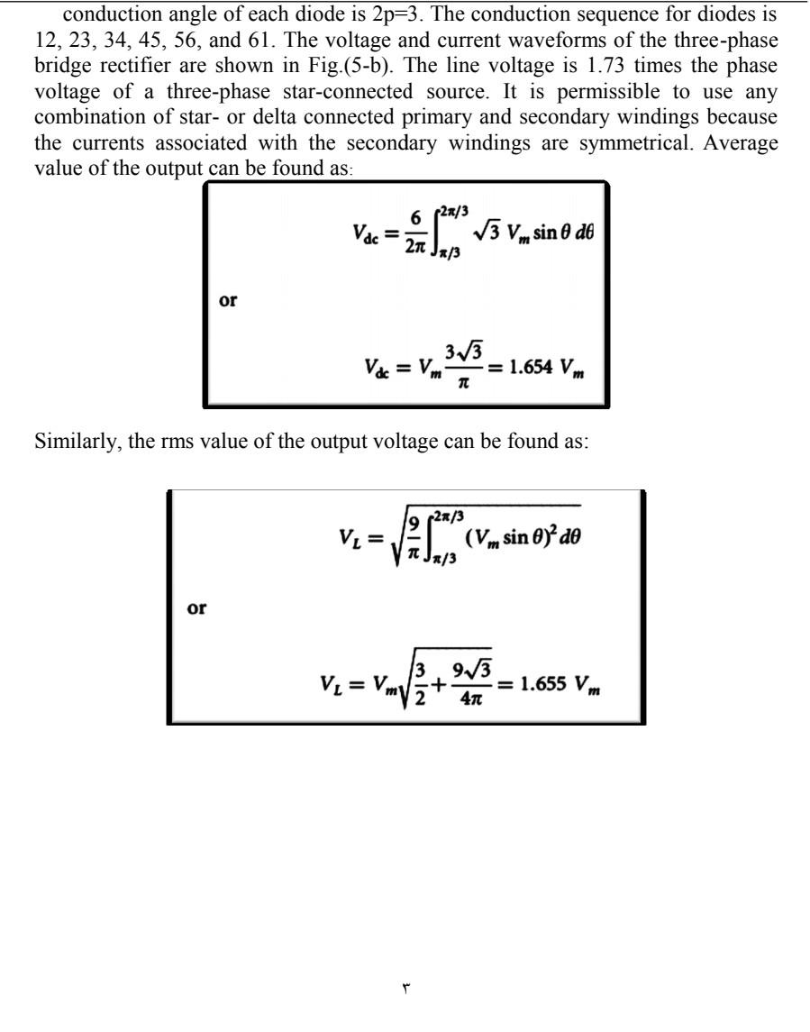 Solved Experiment No.8 Three phase full wave Rectifier | Chegg.com