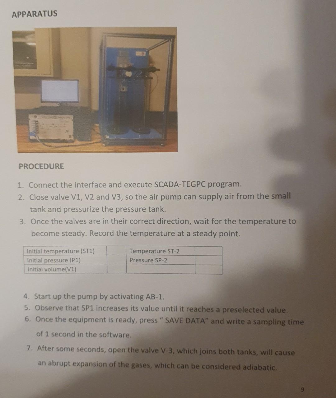 Solved PROCEDURE 1. Connect the interface and execute | Chegg.com