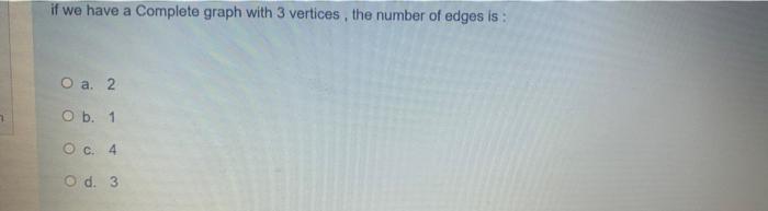 Solved What is the minimum number of nodes in a complete | Chegg.com