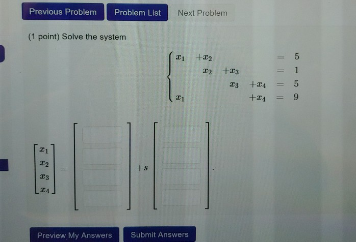 Solved 2 Previous Problem Problem List Next Problem (1 | Chegg.com