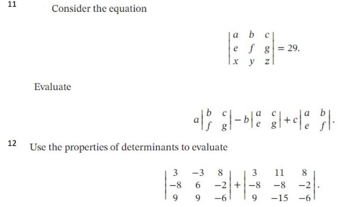 Solved 11 Consider The Equation A B C E F G = 29. х Y Z | Chegg.com