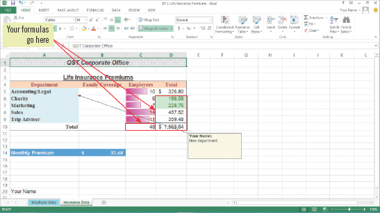 Check spelling.a. Move the cell pointer to cell A1.b. U... | Chegg.com