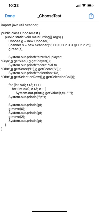 Choose Class Write A Java Class To Represent The S Chegg Com