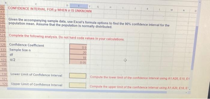 Solved 05 CONFIDENCE INTERVAL FOR WHEN o IS UNKNOWN 17 12 | Chegg.com