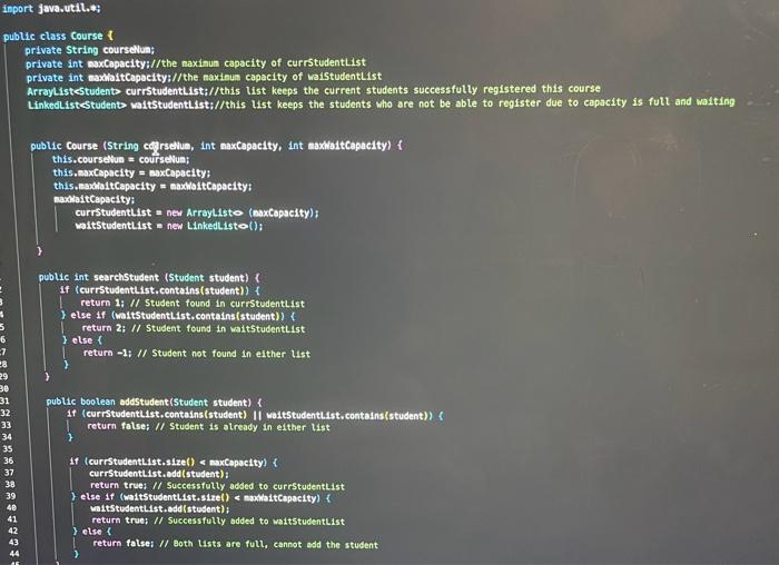 public class testoriver if public static vold | Chegg.com