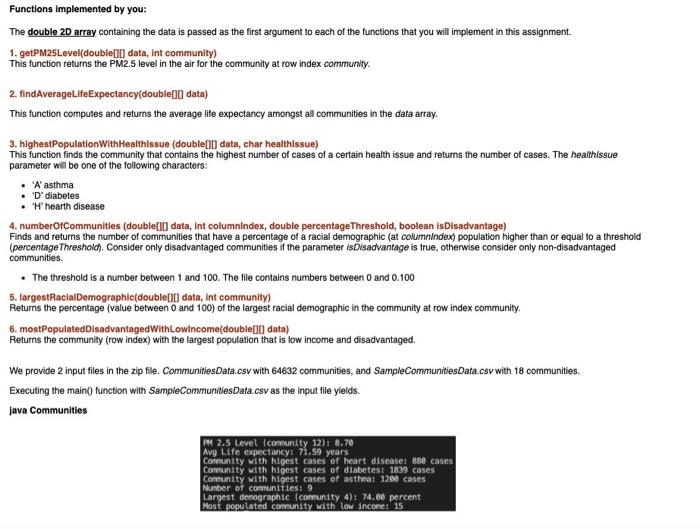 Solved Here is an example of the file format. The sample | Chegg.com