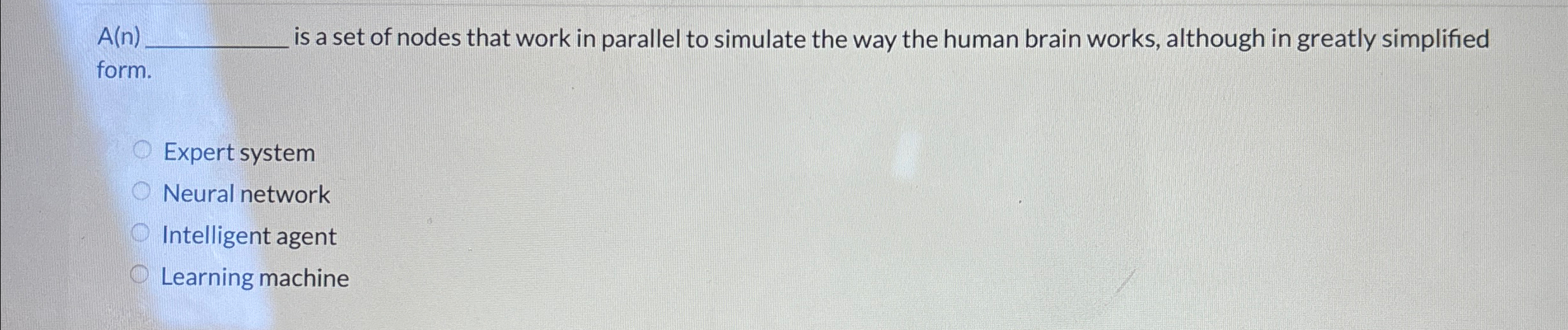 Solved is a set of nodes that work in parallel to simulate | Chegg.com
