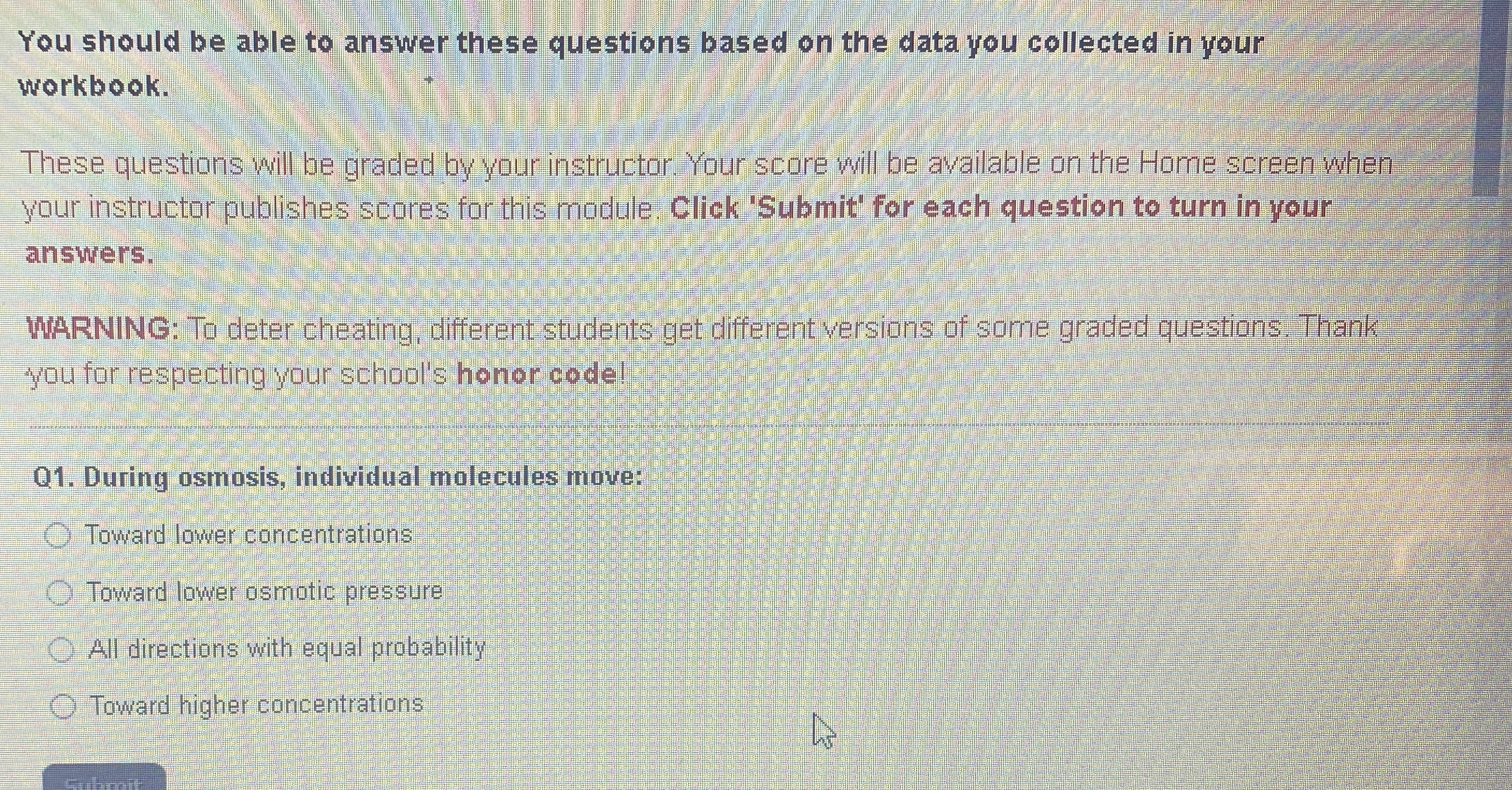 Solved You should be able to answer these questions based on | Chegg.com