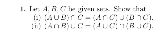 A b u a c ответы. (A/B)U(A/C)=A/(BNC). (A U B) N C= (ANC)U(BNC). Доказать a\(b\c) = (a\b) (ANC);. A\(BNC) = (A\B) U (A\C)множества.