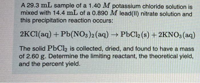 Solved Determine The Limiting Reactant Express Answer As Chegg Com