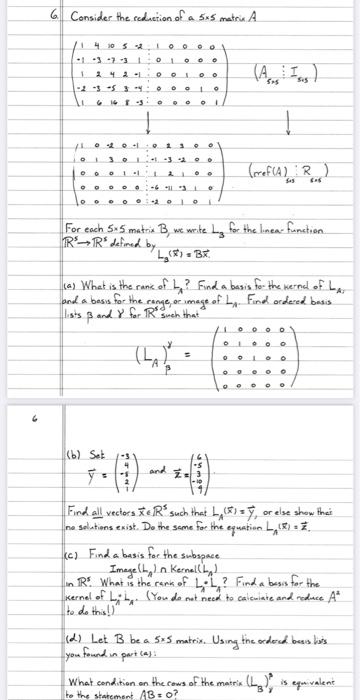 6 Consider the reduction of a 55 metri A Oo 1405 | Chegg.com