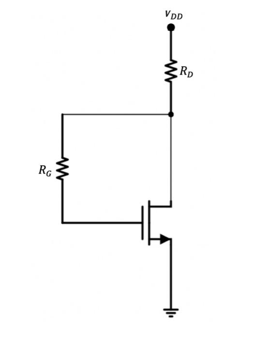Solved The circuit shown has RD=2.2kΩ,RG=22 MΩ and VDD=12 V. | Chegg.com