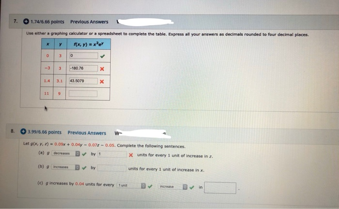 Solved please help with #7 and #8. also for question 7, can | Chegg.com